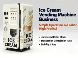 ¿Es rentable el negocio de la máquina expendedora de helados?¿Para quién es realmente apropiado?